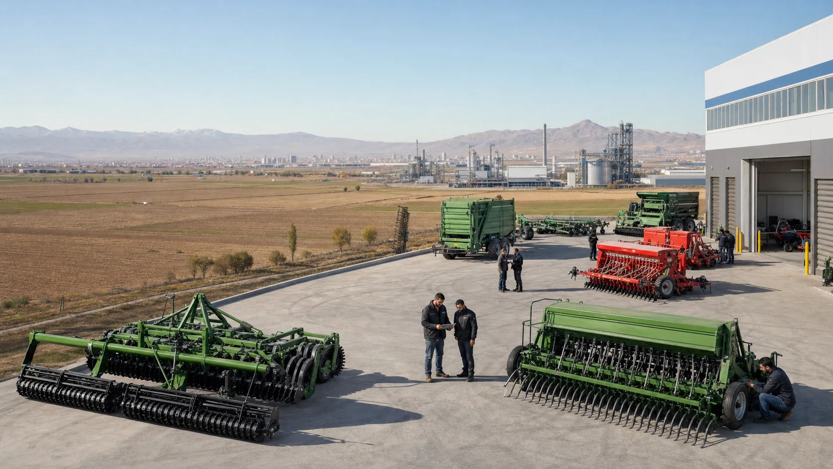 AI-assisted editorial cover illustration for Top 20 Agricultural Machinery Companies in Konya