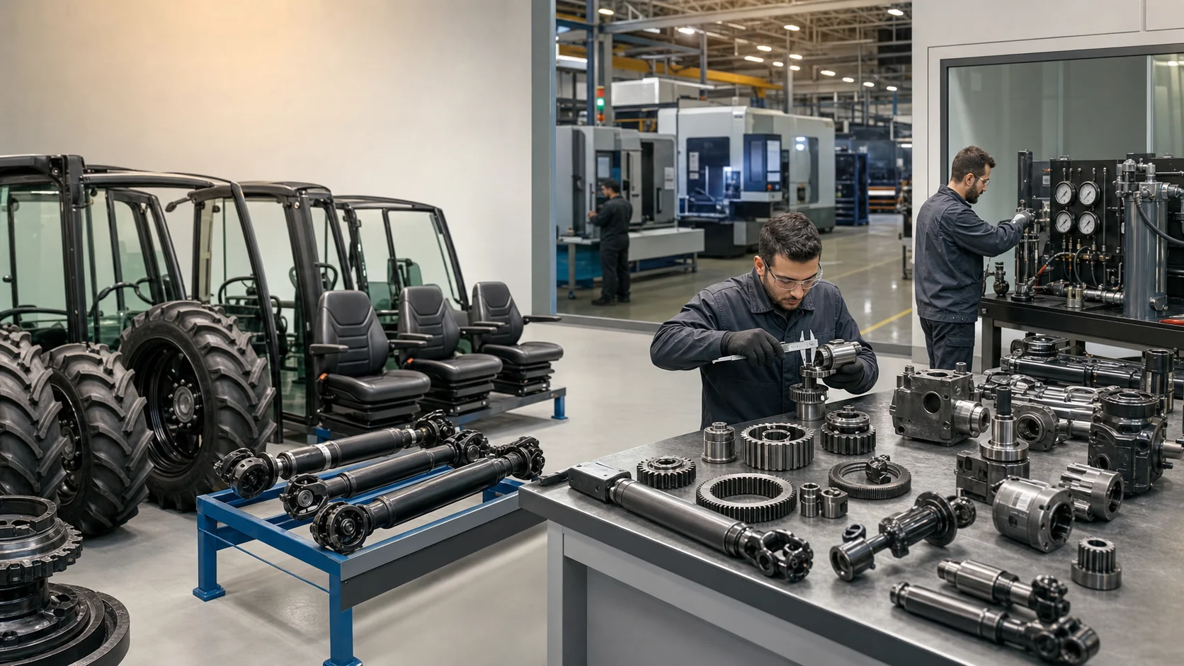 AI-assisted editorial cover illustration for 25 Türkiye-Headquartered Tractor Parts Manufacturers and Suppliers (2026 Verified Guide)